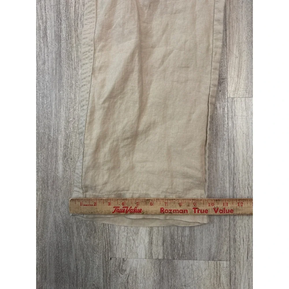 Quince Wide-Leg Linen Pants in Natural